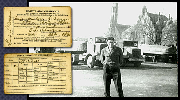 Louis L'Amour trucks draft card